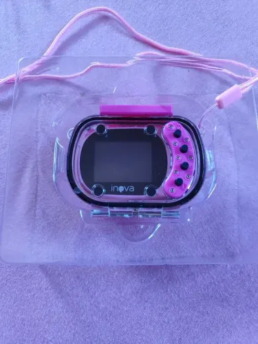 Câmera infantil de Ação Inova - Rosa