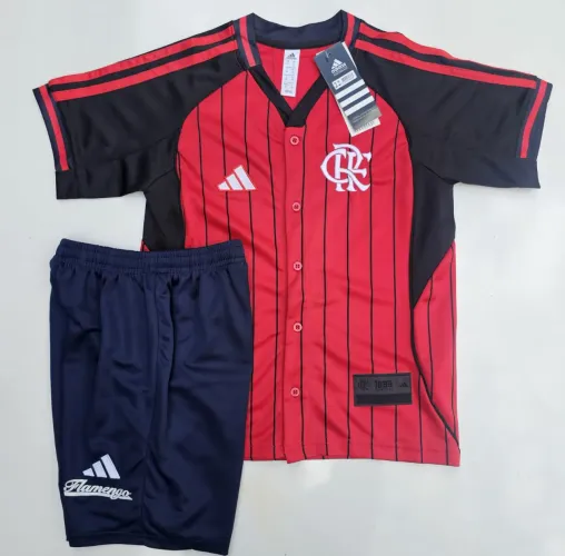 Conjunto infantil do Flamengo 2025 mundial de clubes