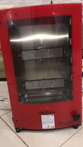 Forno Assador Rotativo Industrial Progás PRR-051N Bivolt