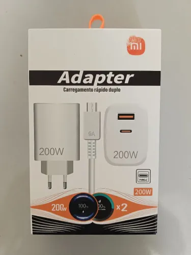 Adaptador+Cabo de dados+carregador 