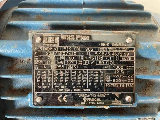 Motor Elétrico Weg W22 Plus