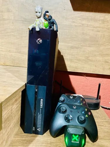 Xbox One 512GB Completao   Controle +Carregador,Pronto Para Jogar!