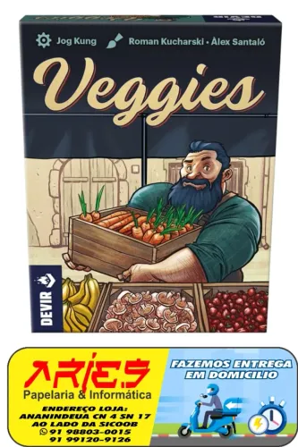 VEGGIES DEVIR JOGO DE CARTAS E TABULEIRO