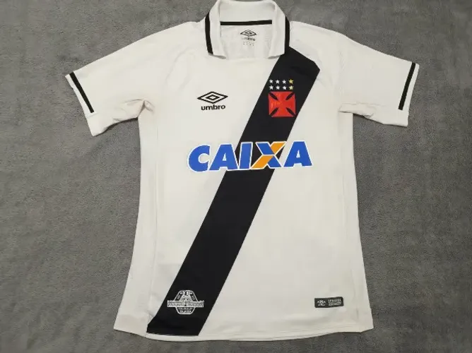 Camisa Oficial Vasco Umbro 2017, #10 (Nenê), tamanho M (50x76cm), padrão Jogo.