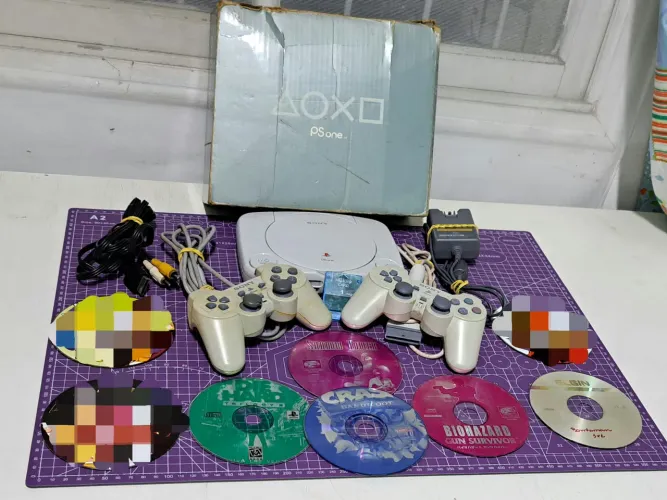 PlayStation One PS1 PSOne tudo original + jogos