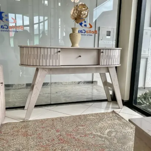 Aparador Estoril 2P1G Calacata.Off White Madetec