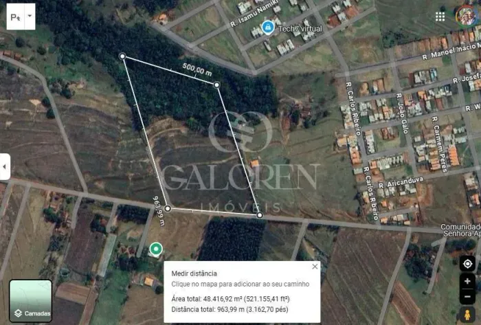Terreno para Investimento à Venda em Terra Boa 48.400 m