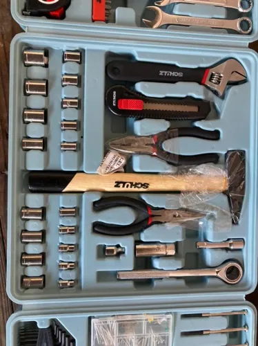 Kit Schulz 160 Peças com Maleta Dobrável - Completo e Prático