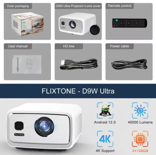 Projetor D9W Ultra 