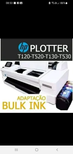 Instalação e reparo de bulk ink em impressoras.