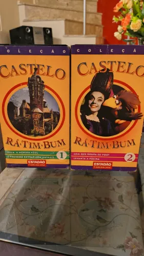 7 VHS do Castelo Rá Tim Bum