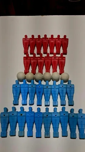 Lote Bonecos De Pebolim Usados