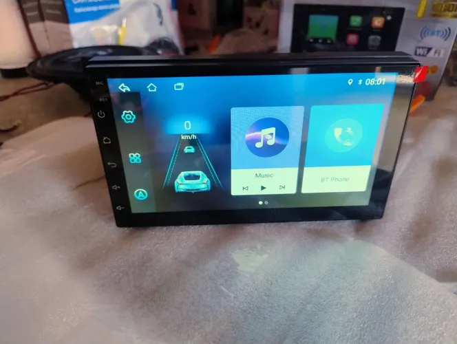 Central multimídia com Android 7 polegadas 1din