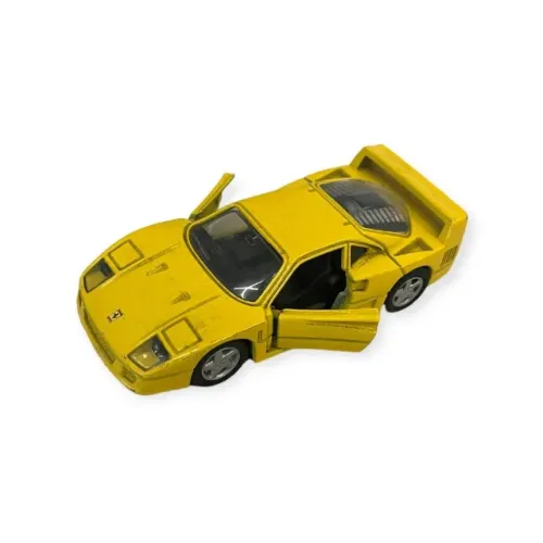 Miniatura Ferrari F40 Amarela