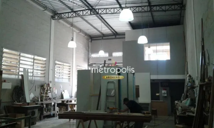 Galpão comercial à venda, Vila Santa Luzia, São Bernardo do Campo.
