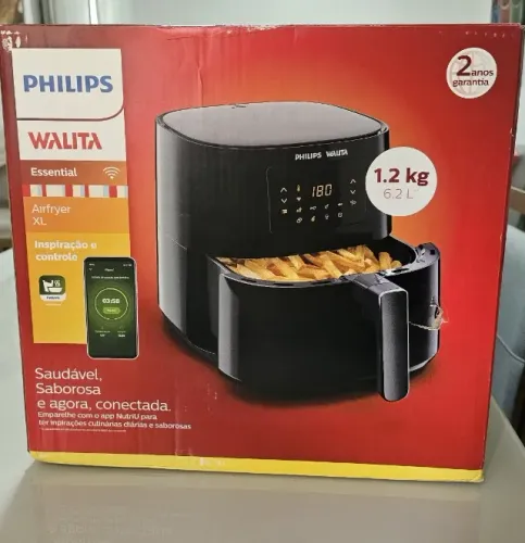 Fritadeira Airfryer Essential XL Conectada Philips Walita com Alexa 6,2L 220V Lacrada