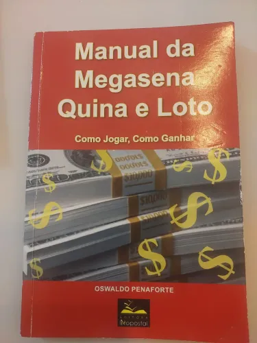 Livro: Manual da Mega-Sena,  Quina e Lotomania 