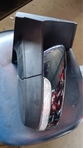 Retrovisor Esquerdo Volkswagen Spacefox Fox  Elétrico Com Seta 2011 A 2018 Original 