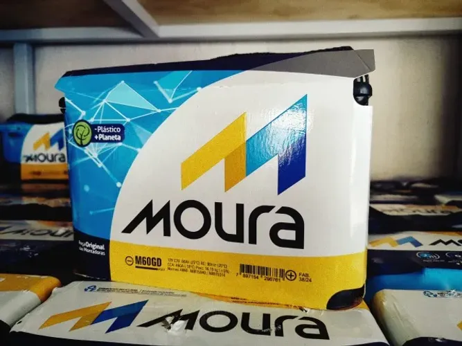 Bateria moura 60ah- entrega rápida em Curitiba