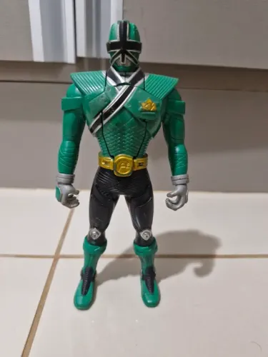 Vintage- Boneco Power Ranger Samurai Bandai 2010 - flip head
