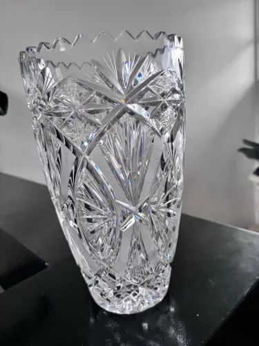 Vaso de Cristal Antigo