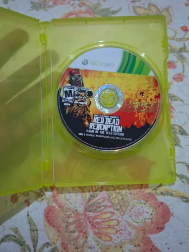 Red dead disco de jogo