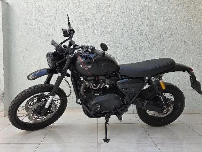 TRIUMPH SCARMBLER 1200 XC ANO 2020 CUSTOMIZADA VERSÃO "STEVE MCQUEN