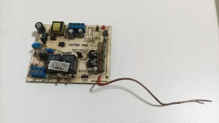Central Placa para portão automático Gatter 3020 original - com defeito