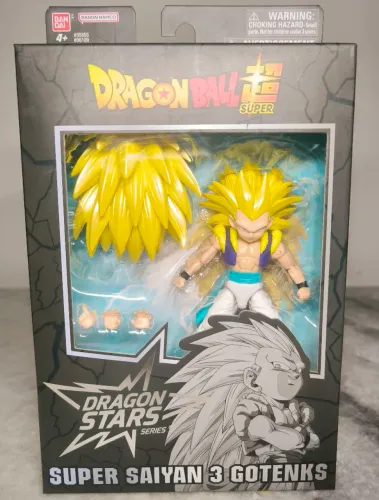 Dragon Ball Z- Gotenks Super Saiyajin 3 - Bandai Dragon Stars lacrado