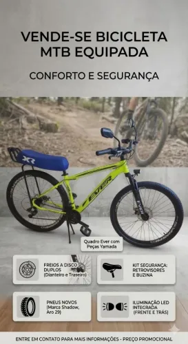Bike aro 29 speed confort Montain bicicleta