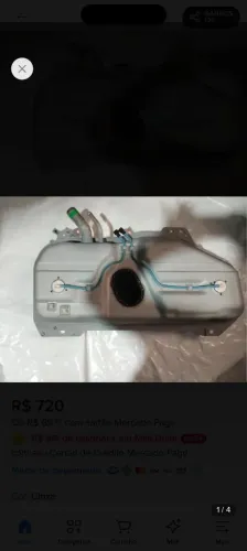 Tanque combustível Palio Attractive e Gran Siena