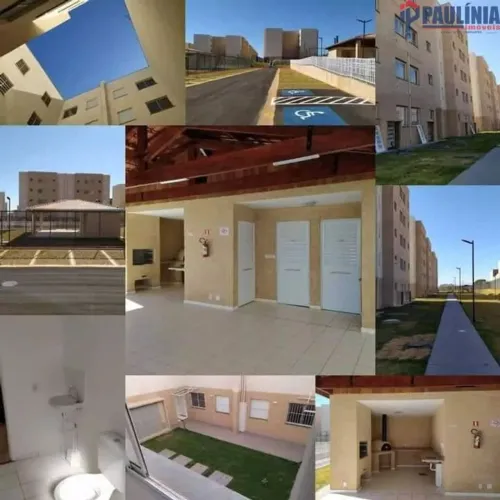 Apartamento com 2 dormitórios à venda, 49 m² por R$ 200.000 - Parque Bom Retiro - Paulínia