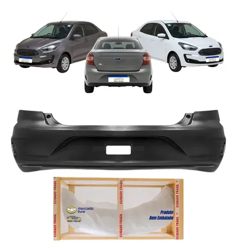 Parachoque Traseiro Ka Sedan 2019 2020 2021 Se Plus Se Sel