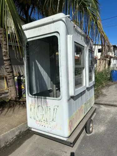 Cabine de fibra / fiscal de ônibus / trailer