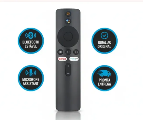 Controle Compatível com Mi TV / Mi Box S (1,2,3) (Lacrado - Garantia)