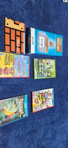 4 Jogos de Wii U Importados dos EUA + Case HORI Super Mario