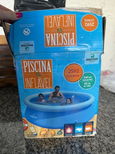 Piscina inflável