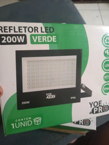 Refletor LED 200w VERDE 50,00 cada