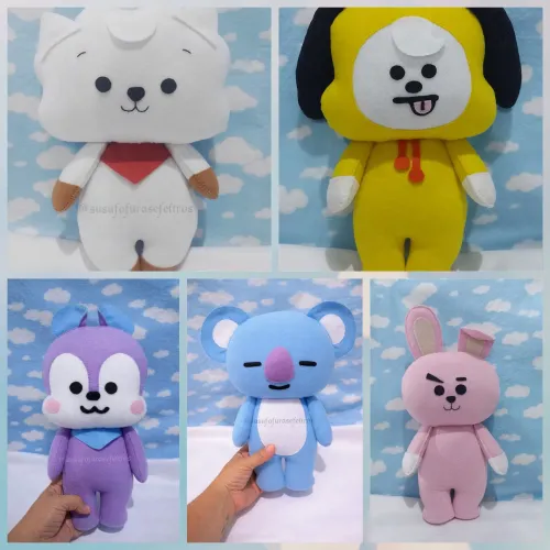 Bonecos Kpop BTS BT21