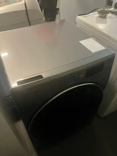 Lava E Seca Brastemp BNQ10AS 10,1kg/6kg Prata Água Quente Com Ciclo