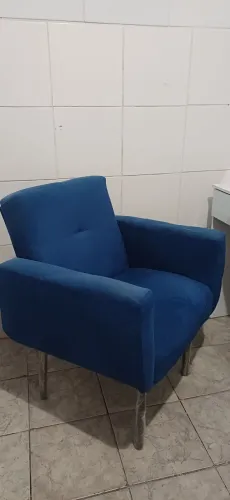 Poltrona acolchoada,