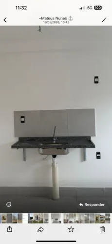 Pia de cozinha nova