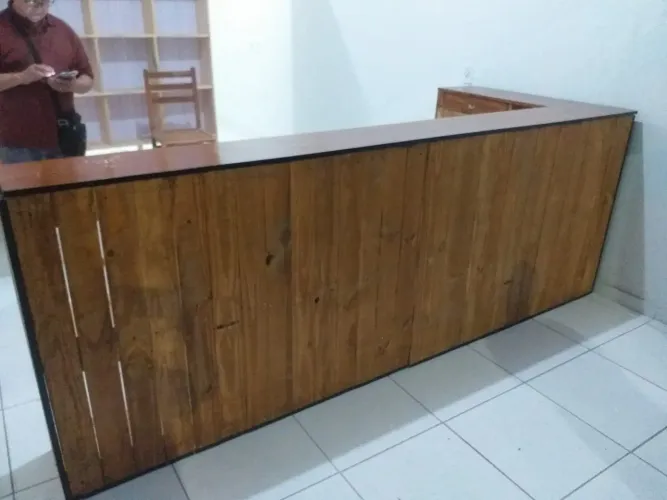 Balcão palet fabricamos