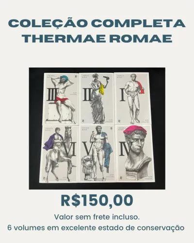 Mangá thermae romae coleção completa