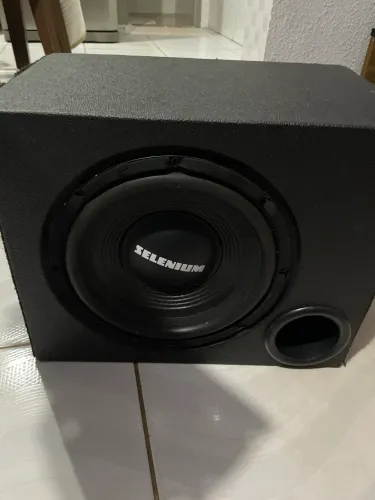 SUBWOOFER 10? COM CAIXA E MÓDULO HF404