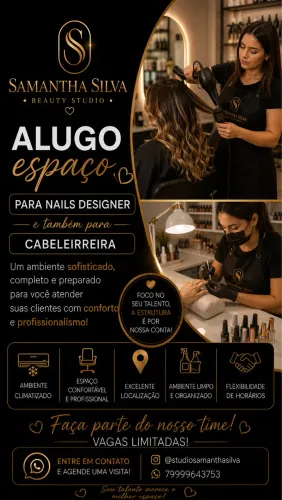Procura se cabeleireira e nails design