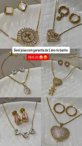 Semi joias PROMOÇÃO 