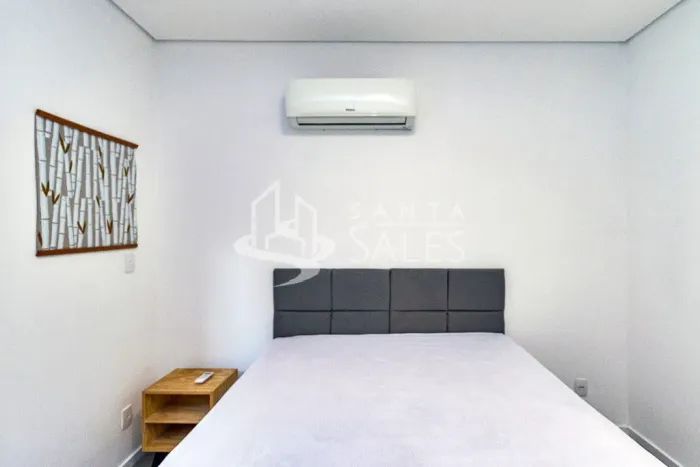 Apartamento para locação em Higienópolis, São Paulo-SP: 1 quarto, 1 sala, 1 banheiro e 1 v