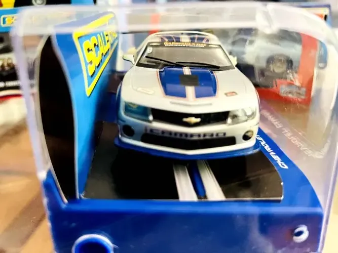 SCALEXTRIC CHEVY CAMARO GTR NO9 Carrera Evolution Autorama Digital Exclusivo! 