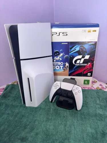 Ps5 Slim com leitor - pego ps4 na troca 